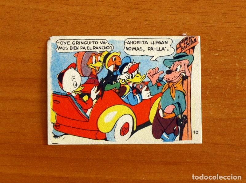 Coleccionismo cromos antiguos: &Aacute;lbum Walt Disney - Una Jira por la Pampa Argentina - N&ordm; 10 - Chocolates Lloveras A&ntilde;o 1948