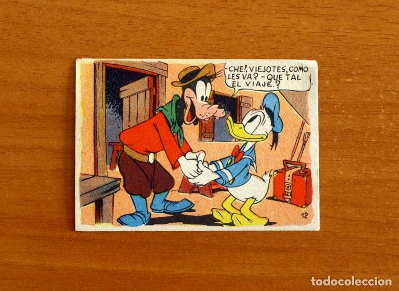 Coleccionismo cromos antiguos: &Aacute;lbum Walt Disney - Una Jira por la Pampa Argentina - N&ordm; 12 - Chocolates Lloveras A&ntilde;o 1948