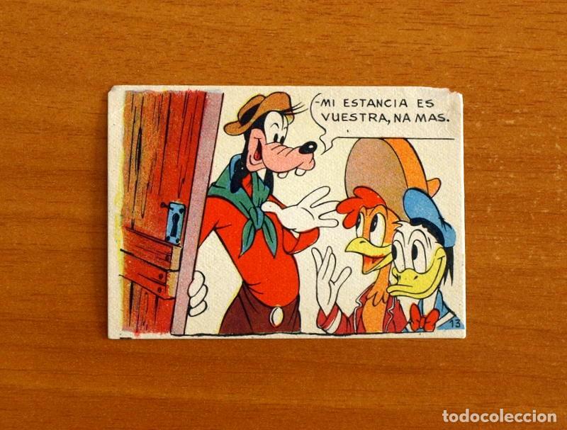 Coleccionismo cromos antiguos: &Aacute;lbum Walt Disney - Una Jira por la Pampa Argentina - N&ordm; 13 - Chocolates Lloveras A&ntilde;o 1948