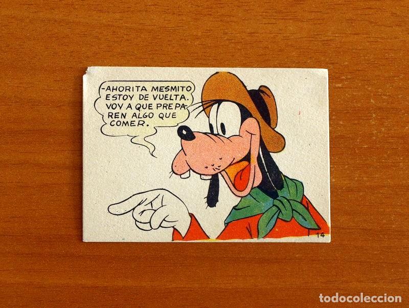 Coleccionismo cromos antiguos: &Aacute;lbum Walt Disney - Una Jira por la Pampa Argentina - N&ordm; 14 - Chocolates Lloveras A&ntilde;o 1948