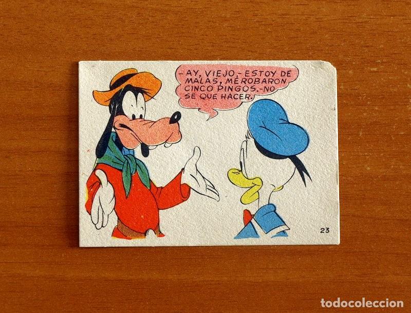 Coleccionismo cromos antiguos: &Aacute;lbum Walt Disney - Una Jira por la Pampa Argentina - N&ordm; 23 - Chocolates Lloveras A&ntilde;o 1948