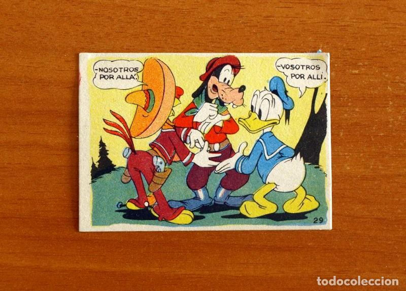 Coleccionismo cromos antiguos: &Aacute;lbum Walt Disney - Una Jira por la Pampa Argentina - N&ordm; 29 - Chocolates Lloveras A&ntilde;o 1948