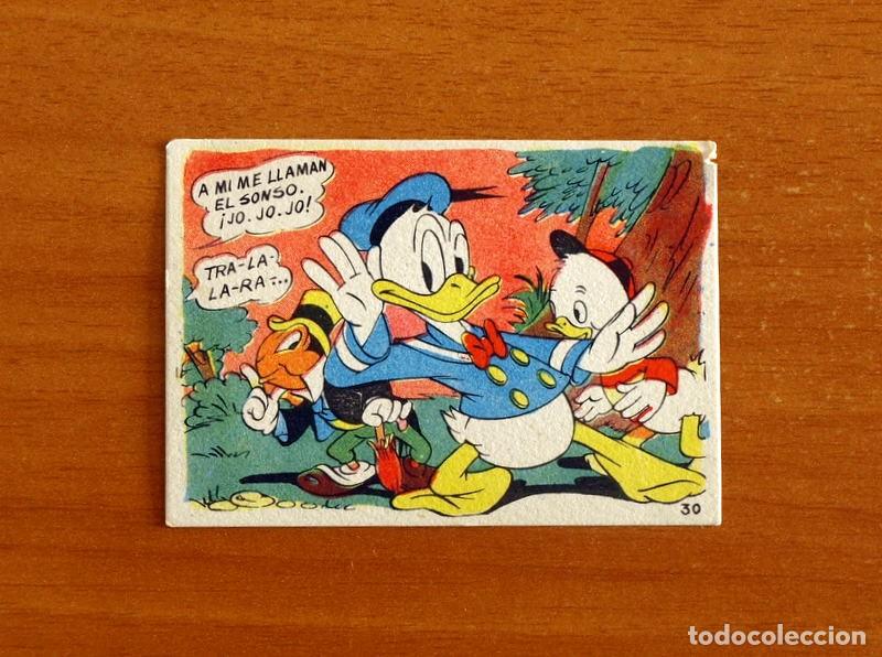 Coleccionismo cromos antiguos: &Aacute;lbum Walt Disney - Una Jira por la Pampa Argentina - N&ordm; 30 - Chocolates Lloveras A&ntilde;o 1948