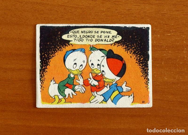 Coleccionismo cromos antiguos: &Aacute;lbum Walt Disney - La Isla de Jaspe - N&ordm; 21 - Chocolates Lloveras A&ntilde;o 1948 - Nunca Pegado