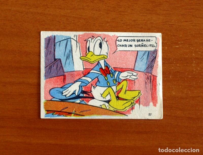 Coleccionismo cromos antiguos: &Aacute;lbum Walt Disney - La Isla de Jaspe - N&ordm; 27 - Chocolates Lloveras A&ntilde;o 1948