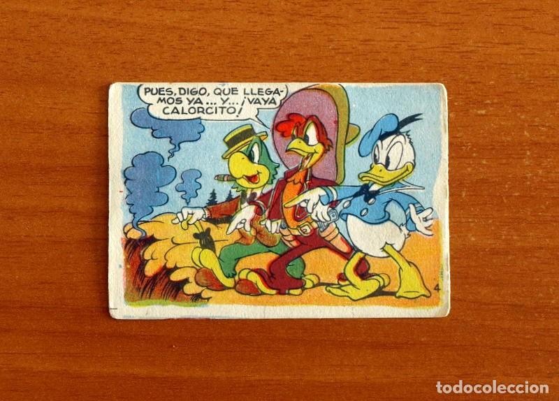 Coleccionismo cromos antiguos: &Aacute;lbum Walt Disney - Los Tres Caballeros y Stromboli - N&ordm; 4 - Chocolates Lloveras A&ntilde;o 1948