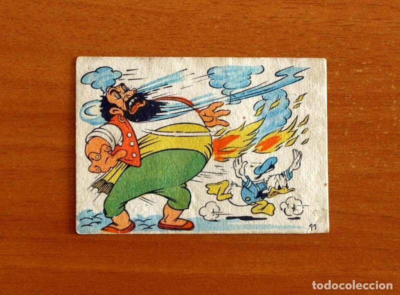 Coleccionismo cromos antiguos: &Aacute;lbum Walt Disney - Los Tres Caballeros y Stromboli - N&ordm; 11 - Chocolates Lloveras A&ntilde;o 1948
