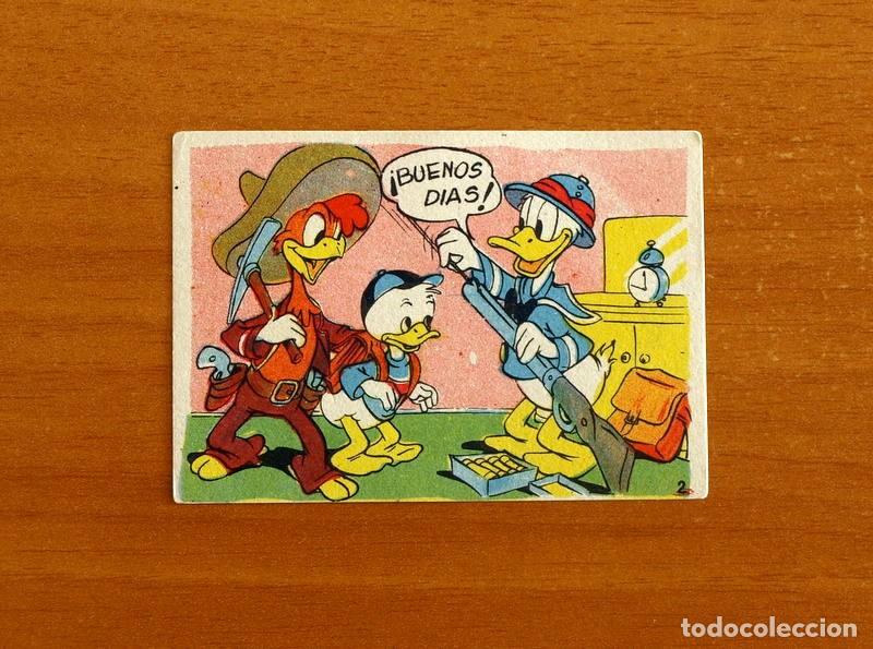Coleccionismo cromos antiguos: &Aacute;lbum Walt Disney - El Pato Donald va de Caza - N&ordm; 2 - Chocolates Lloveras A&ntilde;o 1948