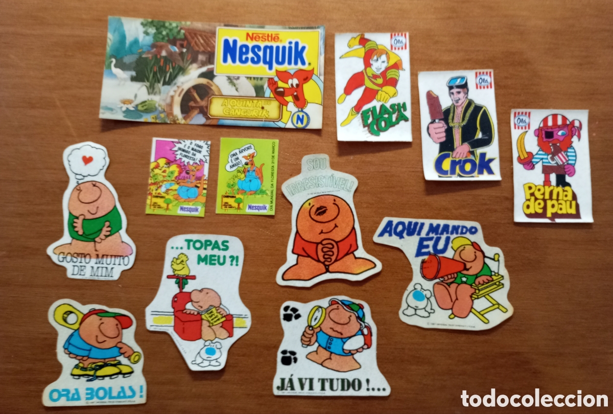 Coleccionismo cromos antiguos: Lote Cromos A&ntilde;os 80 Variados Donuts Nesquik Ola....