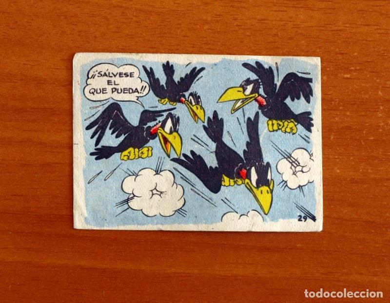 Coleccionismo cromos antiguos: &Aacute;lbum Walt Disney - El Pato Donald va de Caza - N&ordm; 29 - Chocolates Lloveras A&ntilde;o 1948 - Nunca pegado