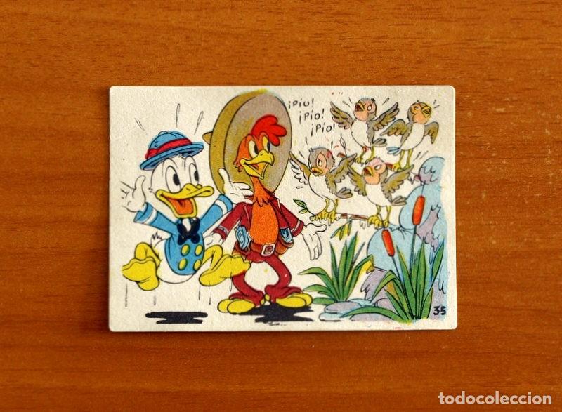 Coleccionismo cromos antiguos: &Aacute;lbum Walt Disney - El Pato Donald va de Caza - N&ordm; 35 - Chocolates Lloveras A&ntilde;o 1948