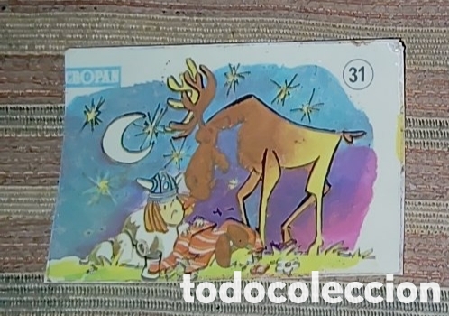 Coleccionismo cromos antiguos: Cromo 31 de vickie . Album doble con h&eacute;roes fant&aacute;sticos