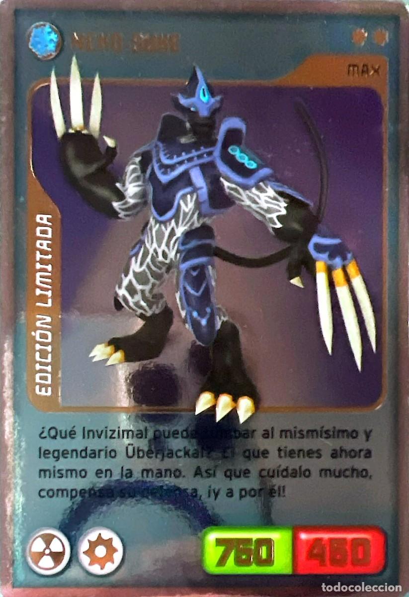 Coleccionismo cromos antiguos: Carta Invizimal Desaf&iacute;os Ocultos X08 Ed. Lim.