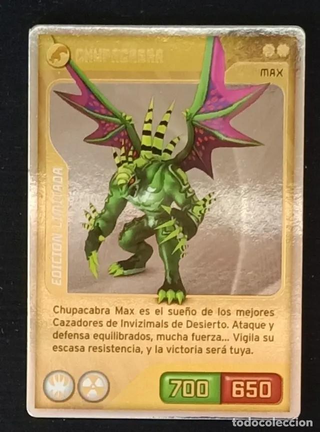 Coleccionismo cromos antiguos: Desafios Ocultos Invizimals X04 Edicion Limita