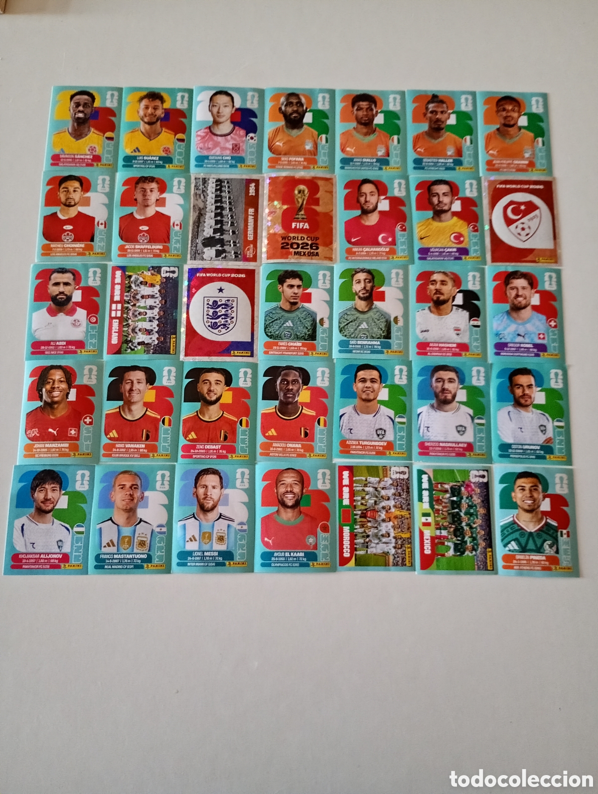 Coleccionismo cromos antiguos: lote 91 cromos mundial usa 2026 panini