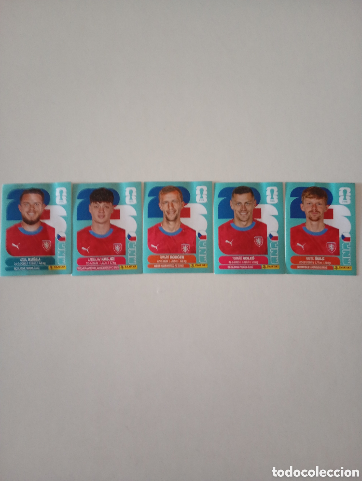 Coleccionismo cromos antiguos: lote cromos republica checa mundial usa 2026 panini