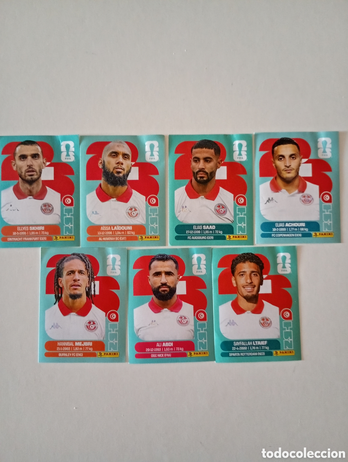 Coleccionismo cromos antiguos: lote cromos tunez mundial usa 2026 panini