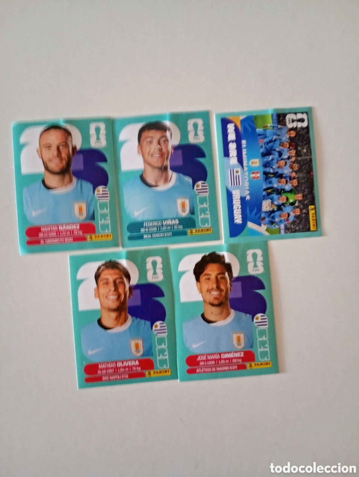 Coleccionismo cromos antiguos: lote cromos Uruguay mundial usa 2026 panini