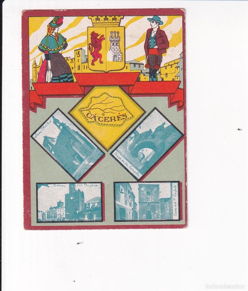 Coleccionismo cromos antiguos: PROVINCIA DE ESPA&Ntilde;A : CACERES .- CHOCOLATES J. LLOVERAS NOMS