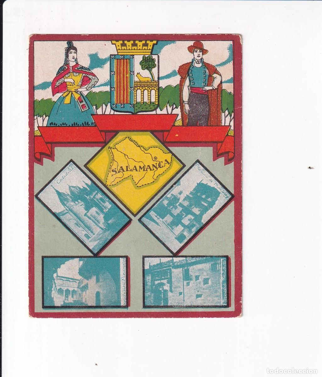 Coleccionismo cromos antiguos: PROVINCIA DE ESPA&Ntilde;A : SALAMANCA .- CHOCOLATES J. LLOVERAS NOMS
