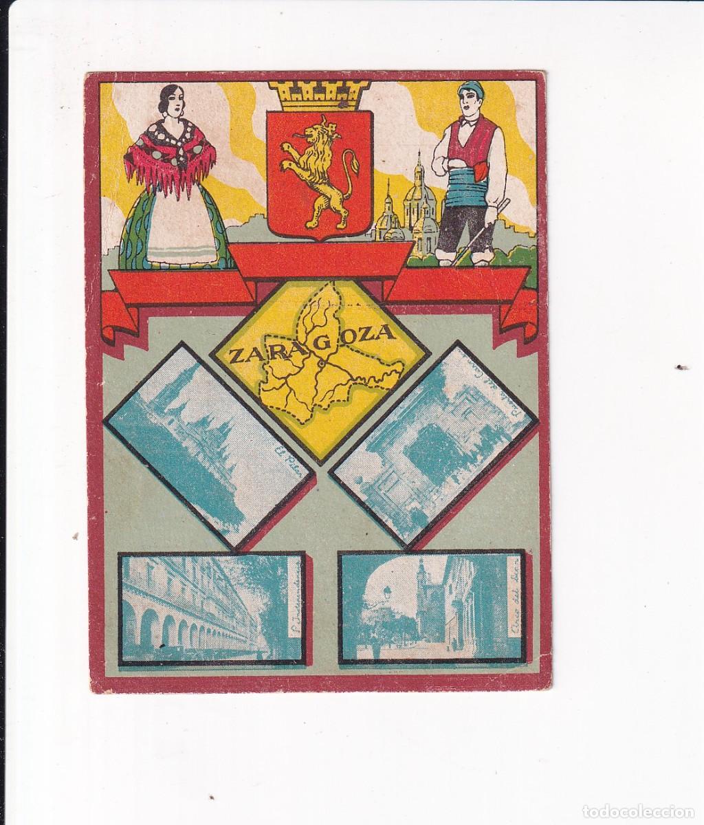 Coleccionismo cromos antiguos: PROVINCIA DE ESPA&Ntilde;A : ZARAGOZA .- CHOCOLATES J. LLOVERAS NOMS