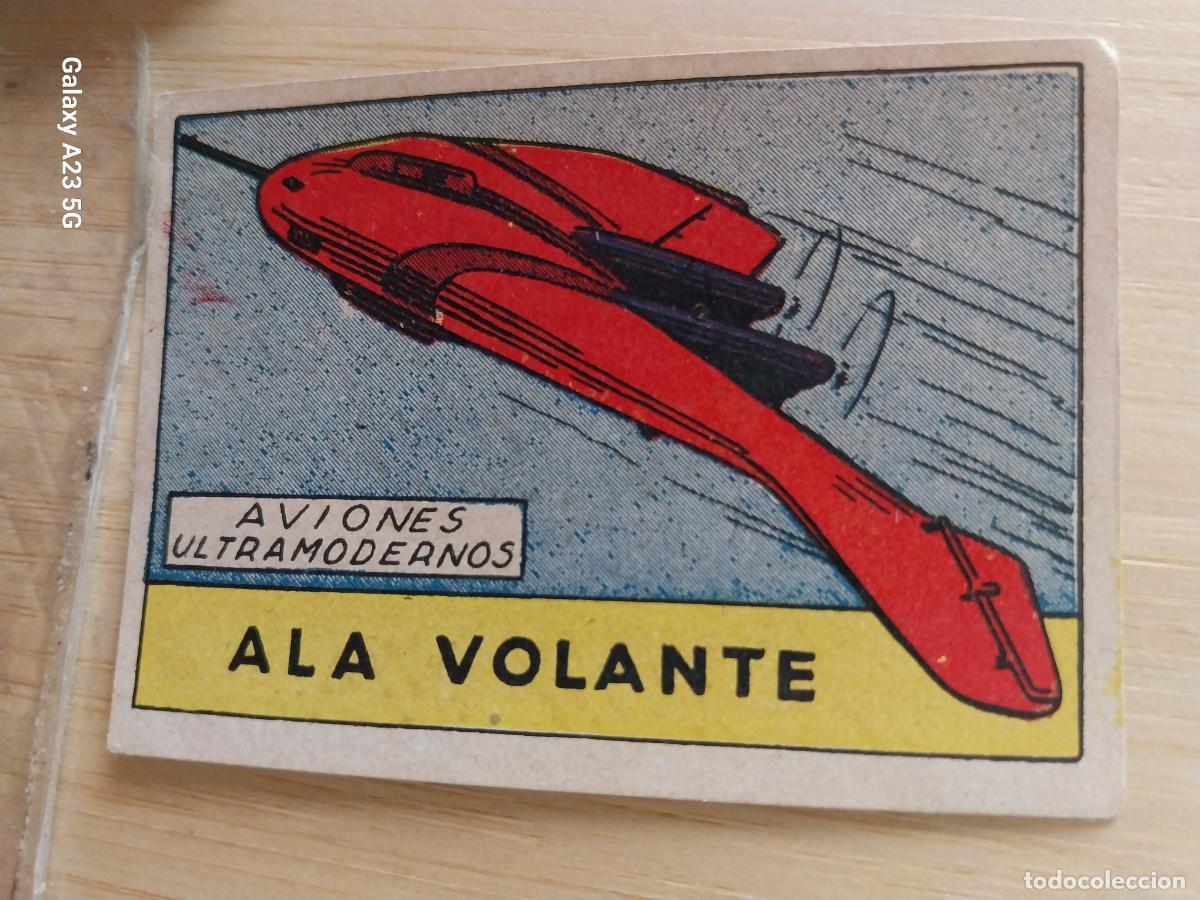 Sammeln alte Sammelbilder: AVION ALA VOLANTE CROMO A&Ntilde;OS 40 SIN PEGAR NUNCA ILUST LUIS 7X5CMS