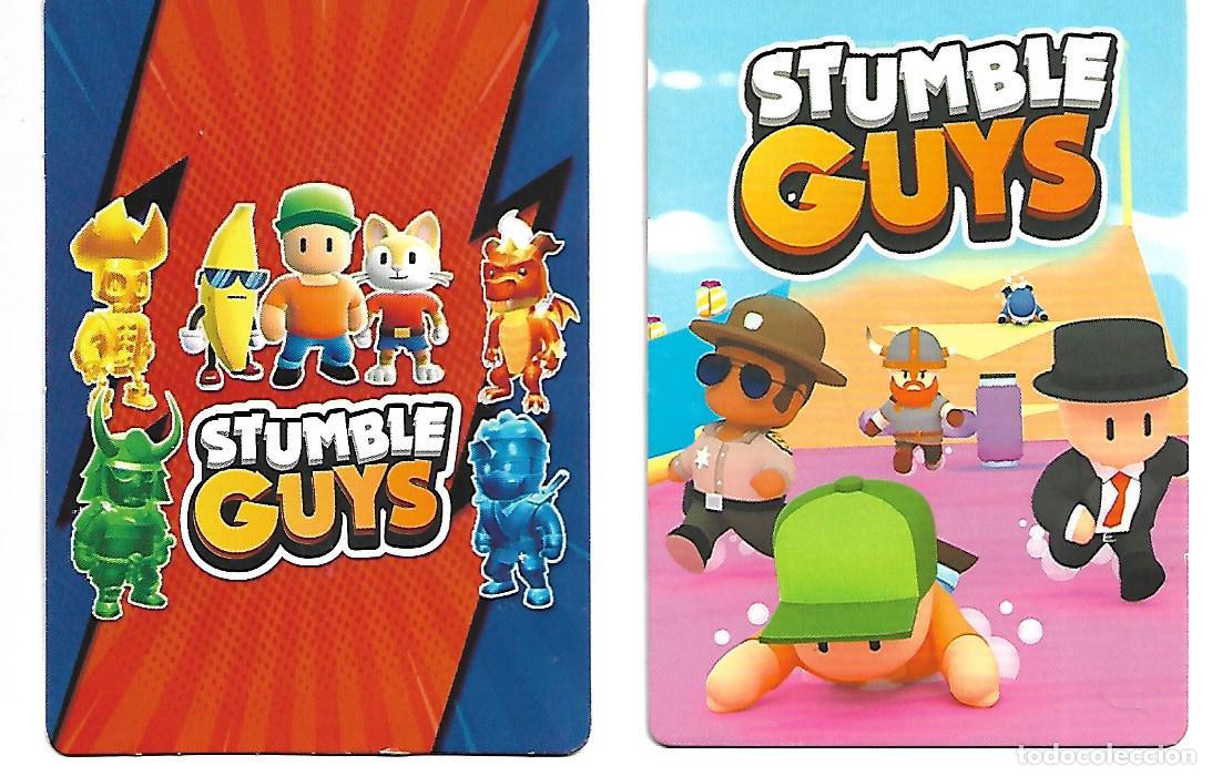 Coleccionismo cromos antiguos: 6 fichas de STUMBlE GUYS - Foto 2