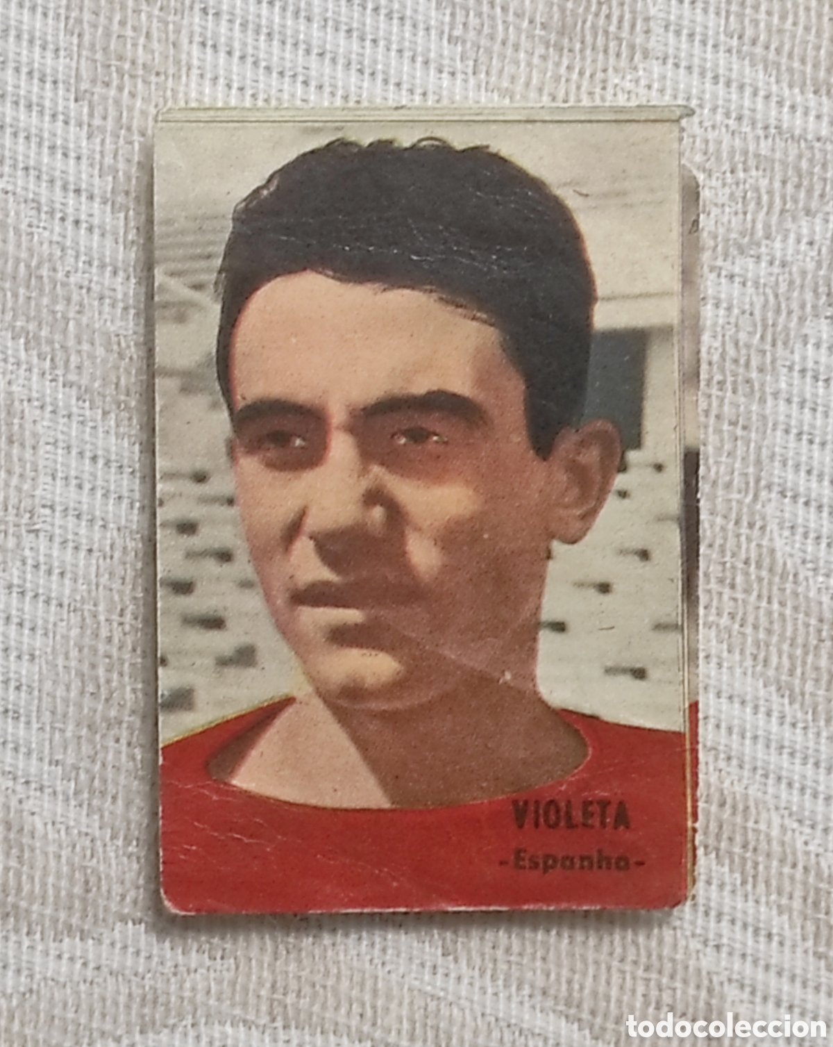 Coleccionismo cromos antiguos: CROMO DE FUTBOL JUGADOR VIOLETA ZARAGOZA - MUNDIAL DE INGLATERRA 1966