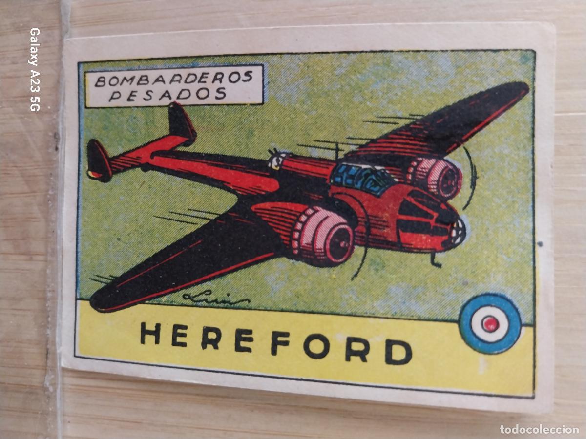 Coleccionismo cromos antiguos: HEREFORD A&Ntilde;OS 40 SIN PEGAR NUNCA ILUST LUIS 7X5CMS