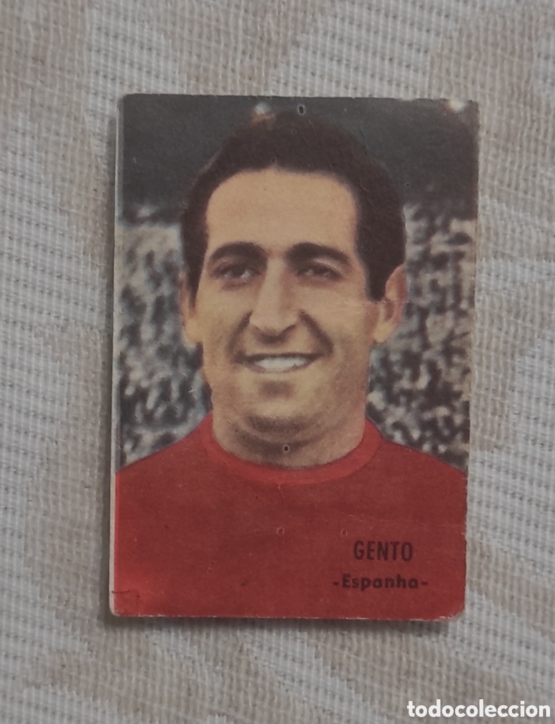 Coleccionismo cromos antiguos: CROMO FUTBOL JUGADOR GENTO REAL MADRID - MUNDIAL DE INGLATERRA 1966