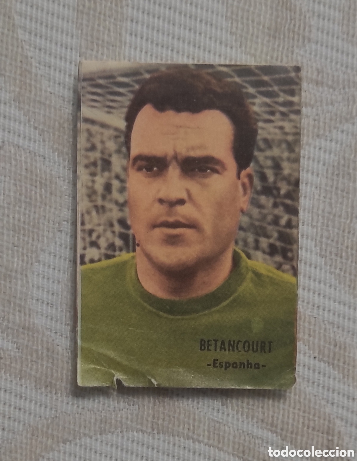 Coleccionismo cromos antiguos: CROMO F&Uacute;TBOL JUGADOR BETANCOURT REAL MADRID - MUNDIAL DE INGLATERRA 1966