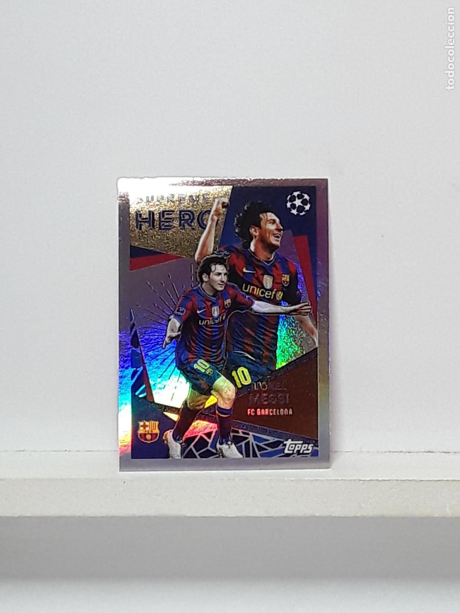 Coleccionismo cromos antiguos: CHAMPIONS STICKER 2025 2026 25 26 ALBUM TOPPS LEAGUE N 30 BARCELONA LEGEND LIONEL MESSI
