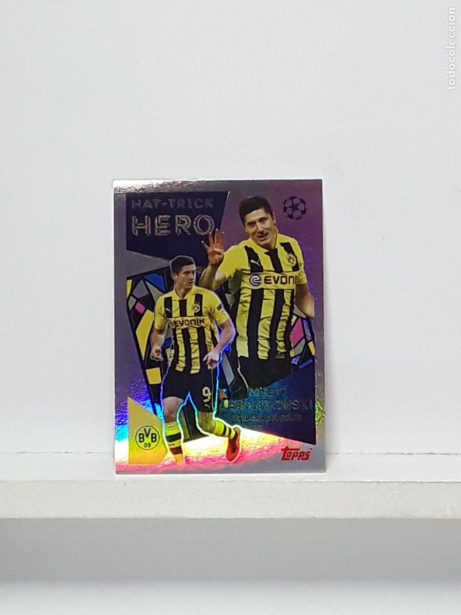 Coleccionismo cromos antiguos: CHAMPIONS STICKER 2025 2026 25 26 ALBUM TOPPS LEAGUE N 36 BORUSSI DORTMUND LEGEND ROBERT LEWANDOWSKI