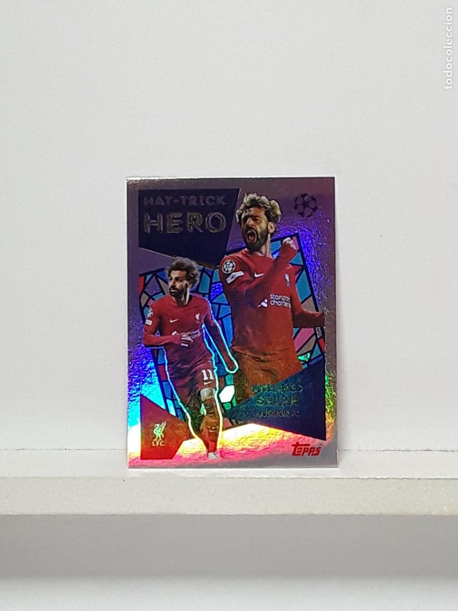 Coleccionismo cromos antiguos: CHAMPIONS STICKER 2025 2026 25 26 ALBUM TOPPS LEAGUE N 38 LIVERPOOL LEGEND MOHAMED SALAH