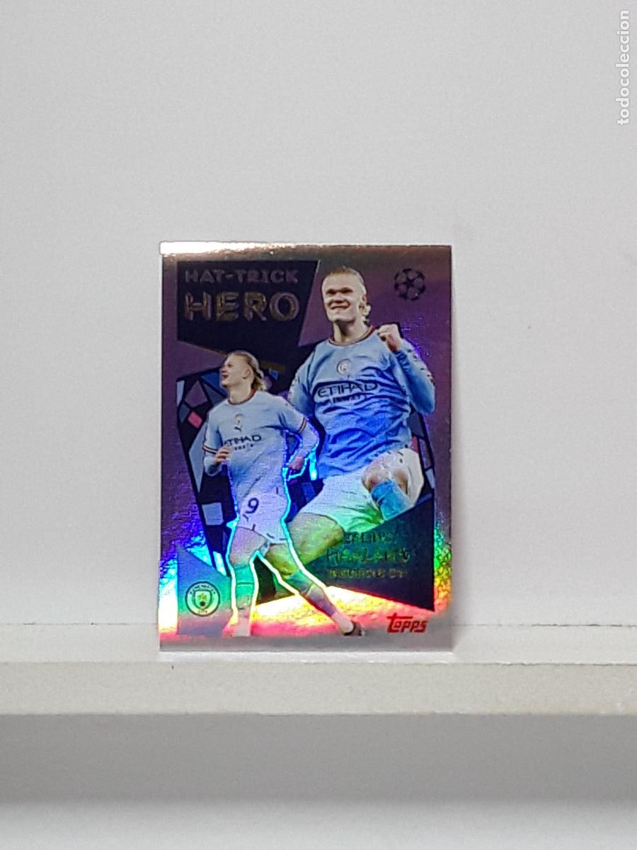 Coleccionismo cromos antiguos: CHAMPIONS STICKER 2025 2026 25 26 ALBUM TOPPS LEAGUE N 39 MANCHESTER CITY LEGEND ERLING HAALAND