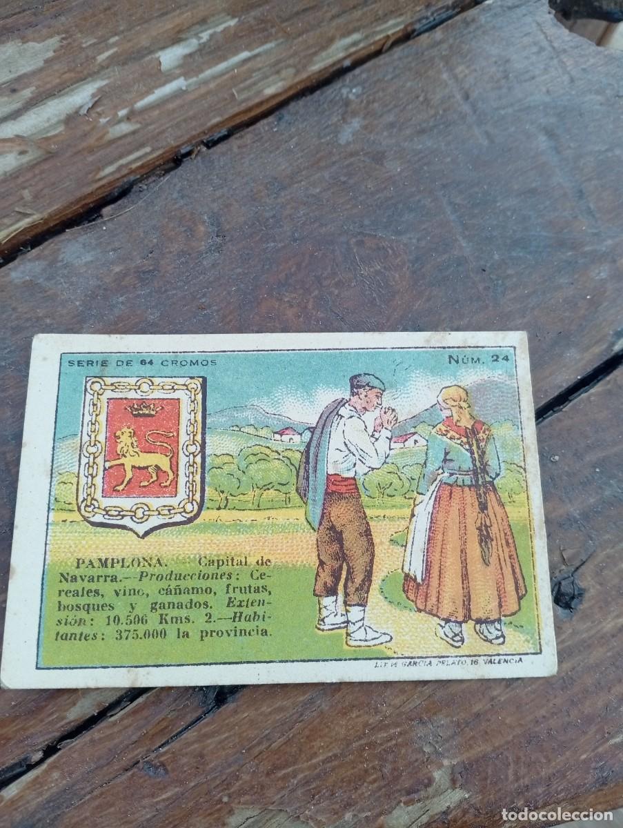 Coleccionismo cromos antiguos: Cromos chocolates virgen de Bel&eacute;n Pamplona