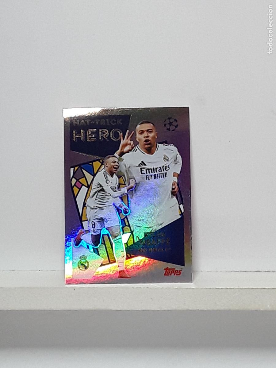 Coleccionismo cromos antiguos: CHAMPIONS STICKER 2025 2026 25 26 ALBUM TOPPS LEAGUE N 41 REAL MADRID LEGEND KYLIAN MBAPPE
