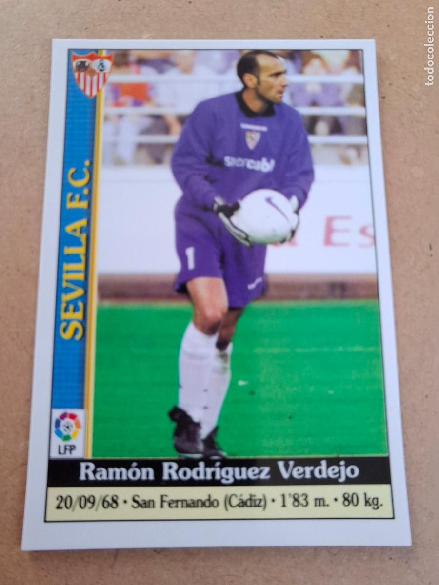 Sammeln alte Sammelbilder: MUNDICROMO 1999 2000 99 00 - 327 MONCHI ( BAJA ) - SEVILLA FC