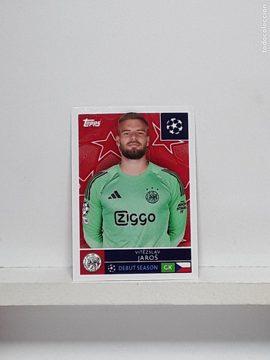 Sammeln alte Sammelbilder: CHAMPIONS STICKER 2025 2026 25 26 ALBUM TOPPS LEAGUE N 44 AJAX VITEZSLAV JAROS