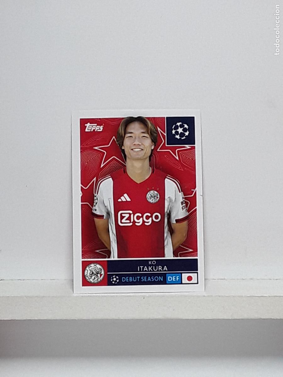 Sammeln alte Sammelbilder: CHAMPIONS STICKER 2025 2026 25 26 ALBUM TOPPS LEAGUE N 45 AJAX KO ITAKURA