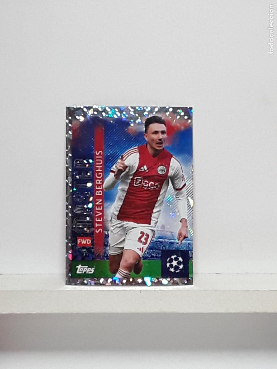 Coleccionismo cromos antiguos: CHAMPIONS STICKER 2025 2026 25 26 ALBUM TOPPS LEAGUE N 48 AJAX STEVEN BERGHUIS