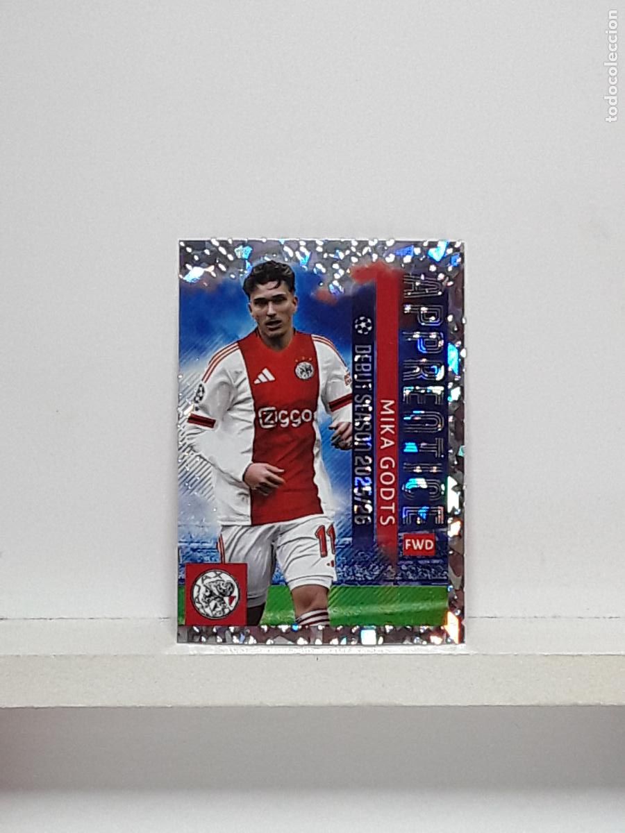 Coleccionismo cromos antiguos: CHAMPIONS STICKER 2025 2026 25 26 ALBUM TOPPS LEAGUE N 49 AJAX MIKA GODTS