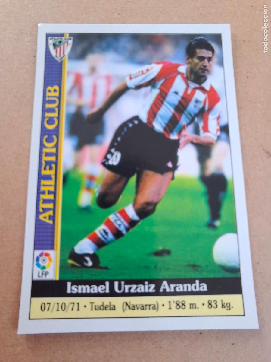 Coleccionismo cromos antiguos: MUNDICROMO 1999 2000 99 00 - 143 URZAIZ ( ERROR DESCENTRADO ) - ATHLETIC CLUB