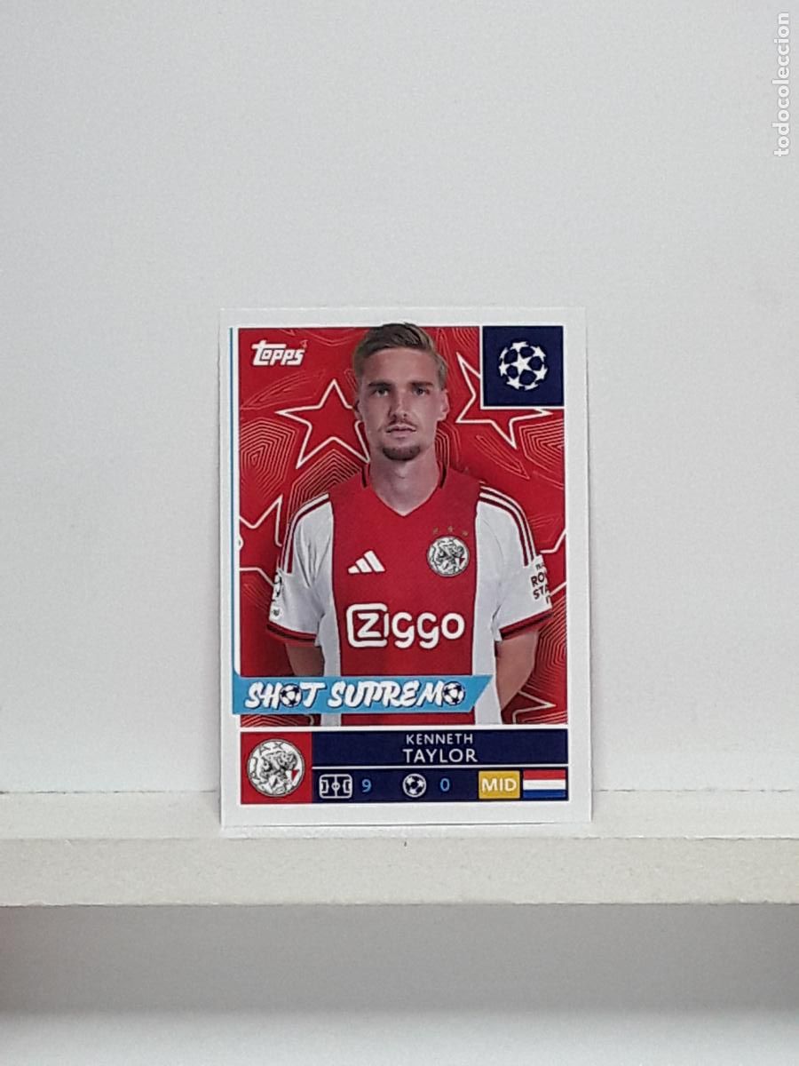 Coleccionismo cromos antiguos: CHAMPIONS STICKER 2025 2026 25 26 ALBUM TOPPS LEAGUE N 51 AJAX KENNETH TAYLOR