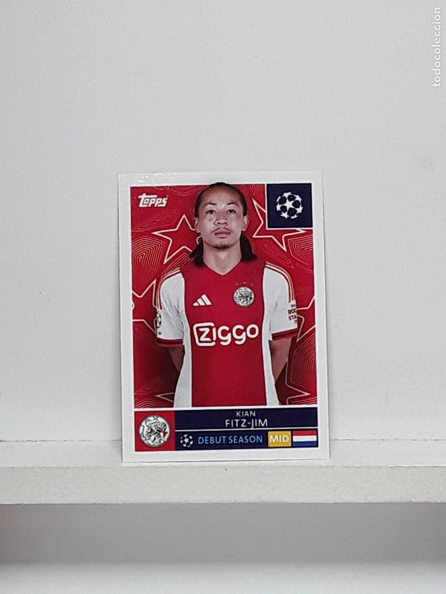 Coleccionismo cromos antiguos: CHAMPIONS STICKER 2025 2026 25 26 ALBUM TOPPS LEAGUE N 52 AJAX KIAN FITZ-JIM