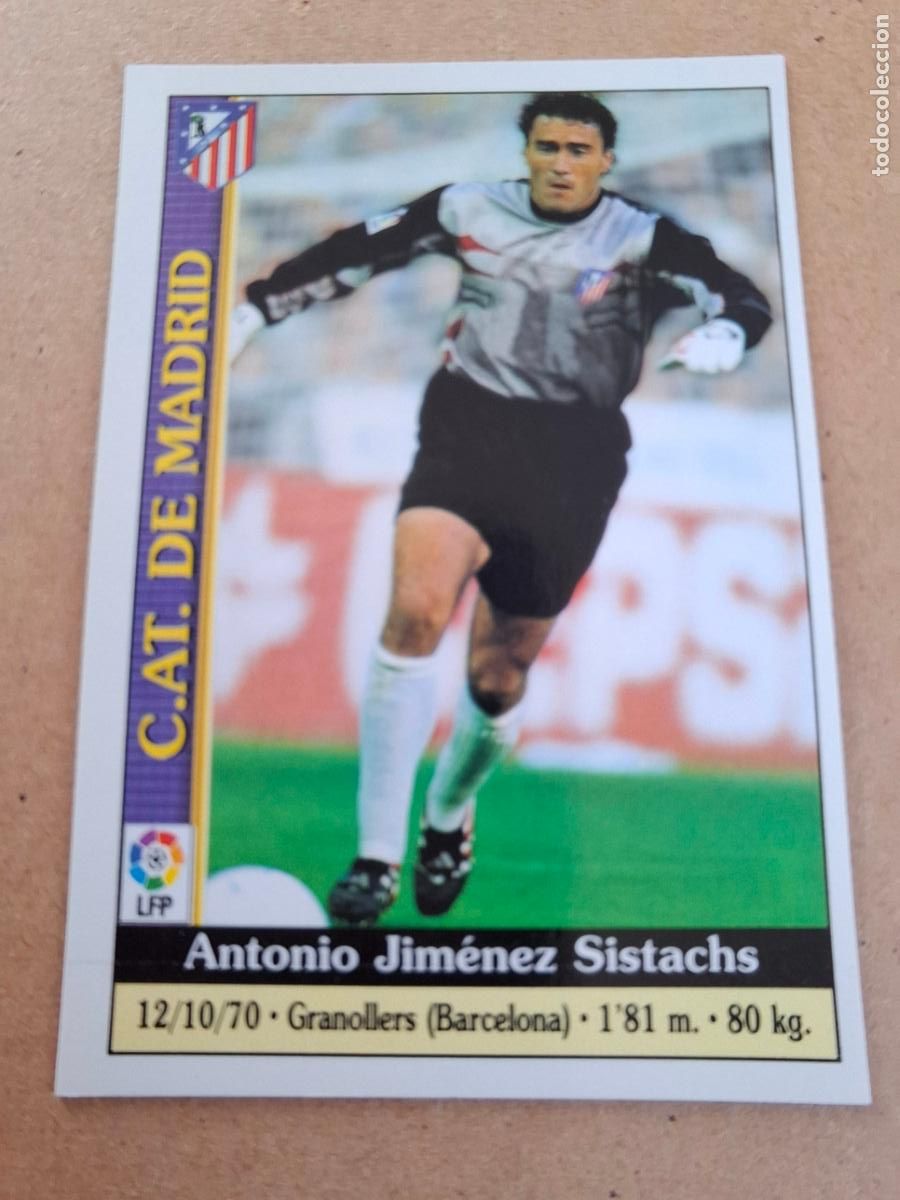 Coleccionismo cromos antiguos: MUNDICROMO 1999 2000 99 00 - 219 TONI ( ERROR ) - AT. MADRID