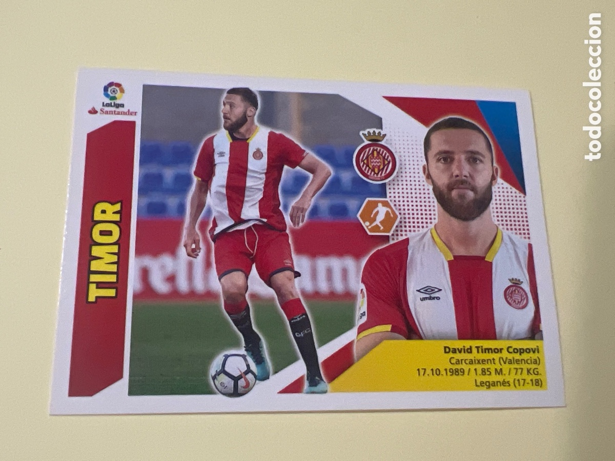 Coleccionismo cromos antiguos: C5562. TIMOR COLOCA NUNCA PEGADO LIGA ESTE 2017 2018 17 18
