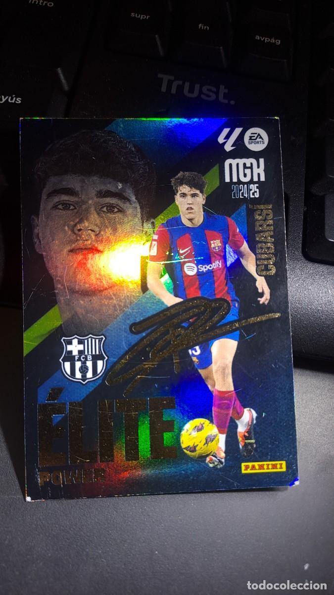 Coleccionismo cromos antiguos: MEGACRACKS CUBARSI P3 P 3 ELITE POWER FIRMADO BARCELONA CROMO LIGA 2024 2025 24 25 MGK PANINI