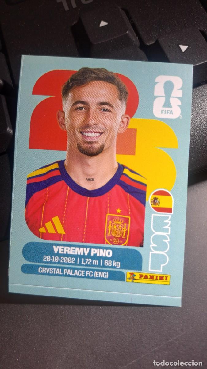 Coleccionismo cromos antiguos: CROMO YEREMY PINO J11 J 11 ESPA&Ntilde;A FIFA WORLD CUP 2026 MUNDIAL PANINI NUNCA PEGADO