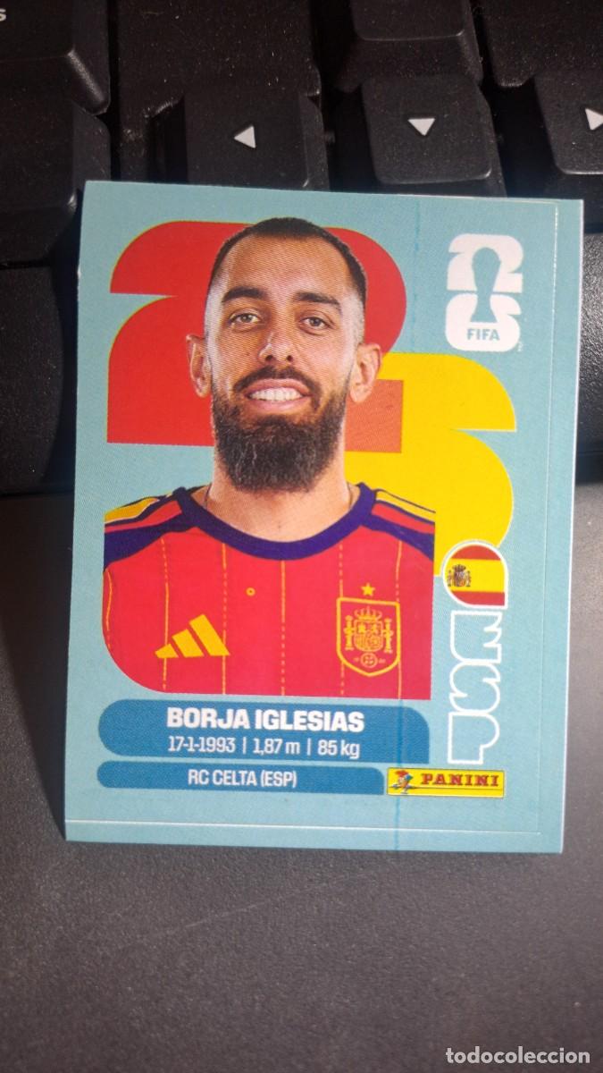 Colecionismo Cromos antigos: CROMO BORJA IGLESIAS J6 J 6 ESPA&Ntilde;A FIFA WORLD CUP 2026 MUNDIAL PANINI NUNCA PEGADO